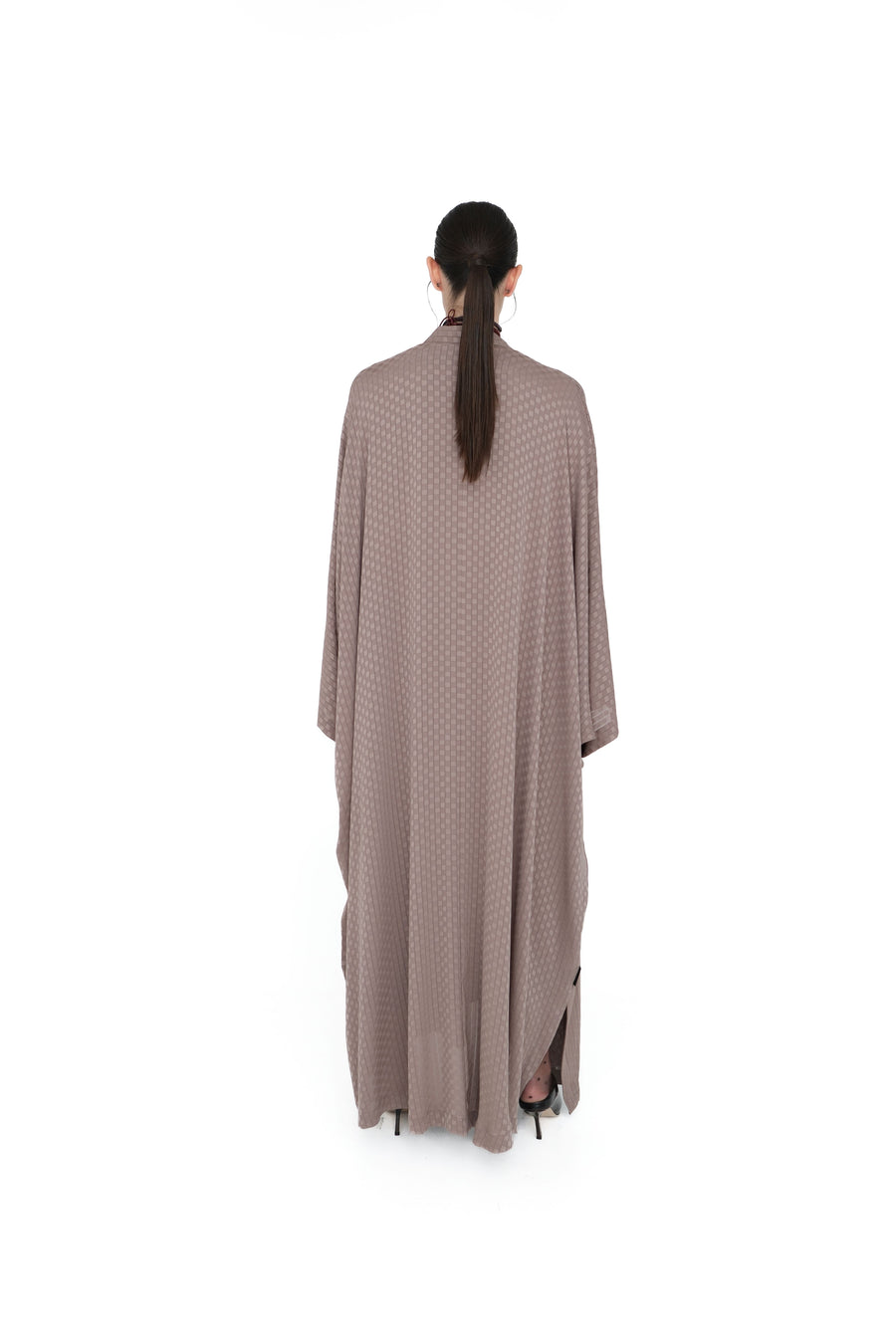 CHECKERED BISHT