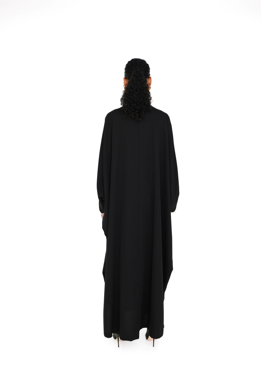 SEMI-CIRCLE ZIPPER BISHT