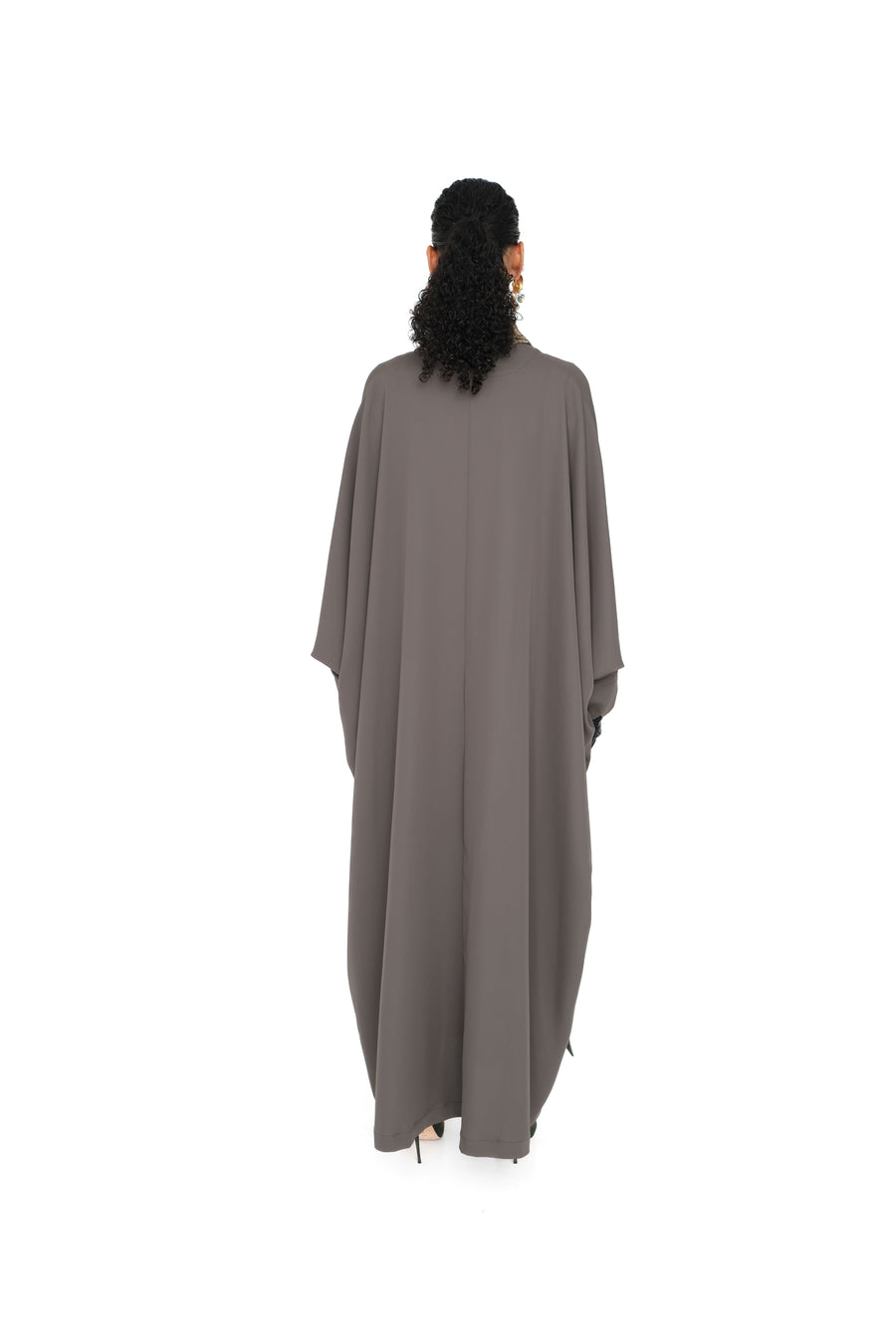 SEMI-CIRCLE ZIPPER BISHT