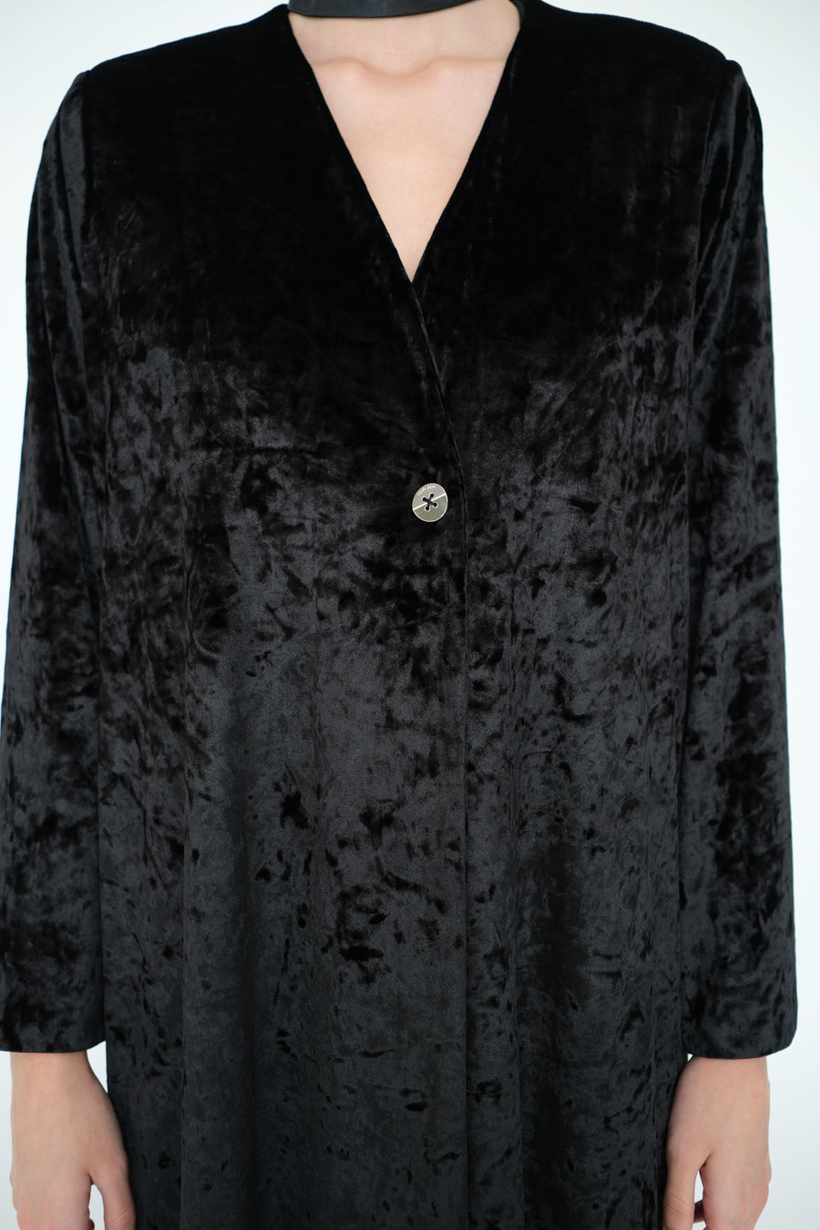 CRUSHED VELVET ABAYA