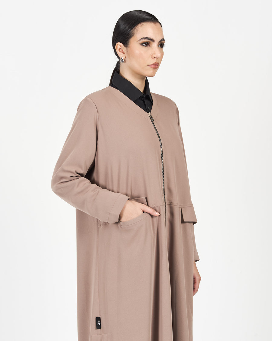 UTILITY ZIPPER ABAYA