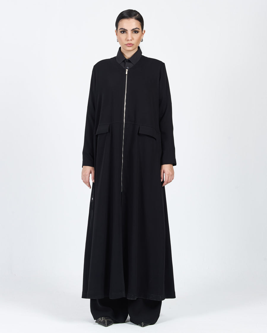 UTILITY ZIPPER ABAYA