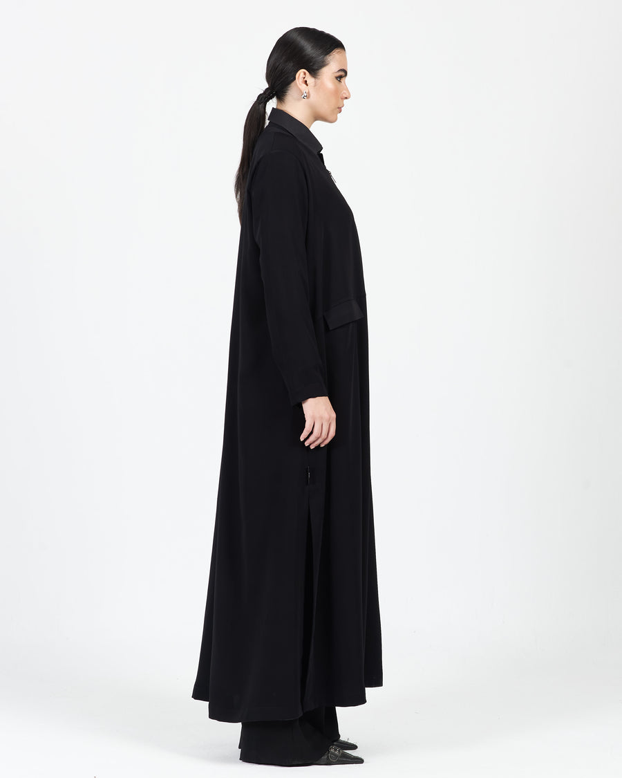 UTILITY ZIPPER ABAYA