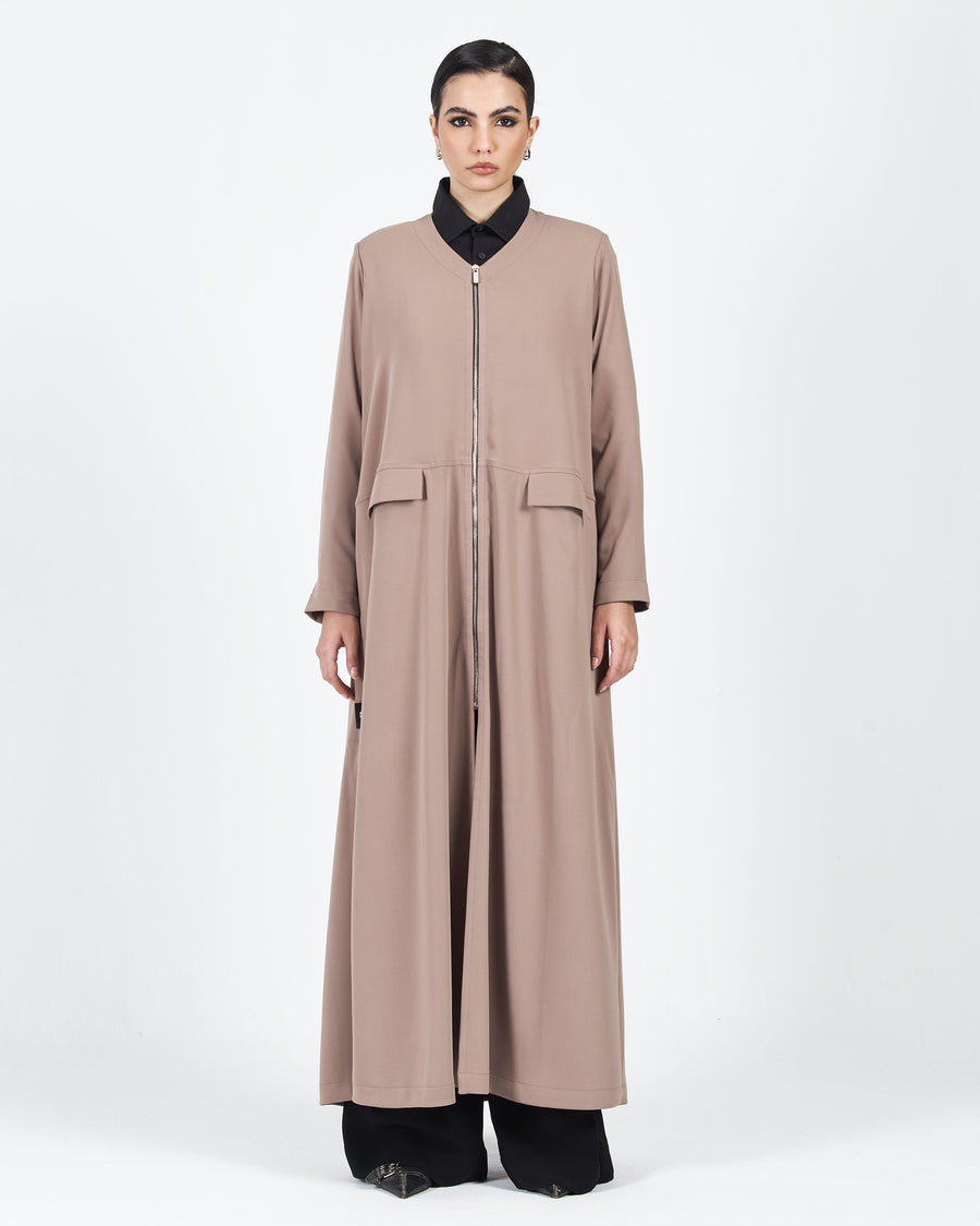 UTILITY ZIPPER ABAYA