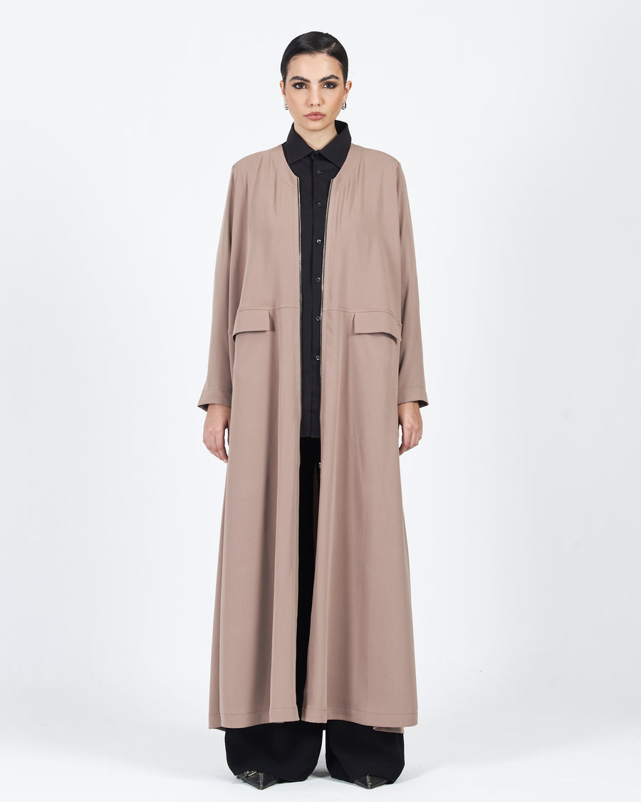 UTILITY ZIPPER ABAYA