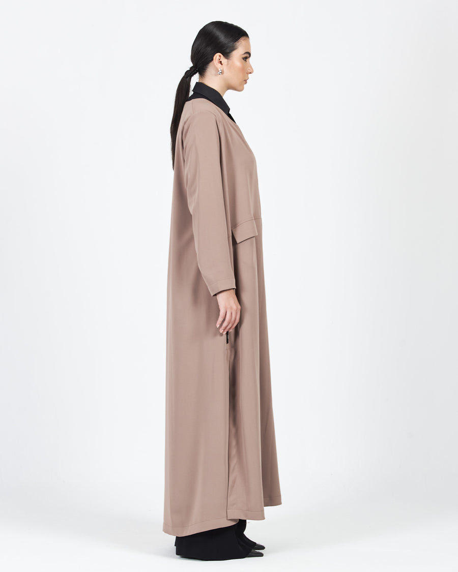 UTILITY ZIPPER ABAYA