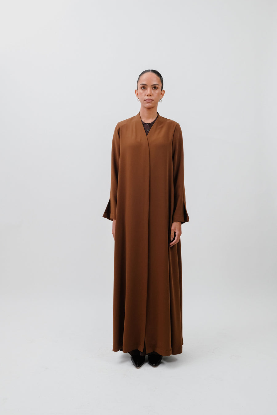 OFFSET SLIT ABAYA