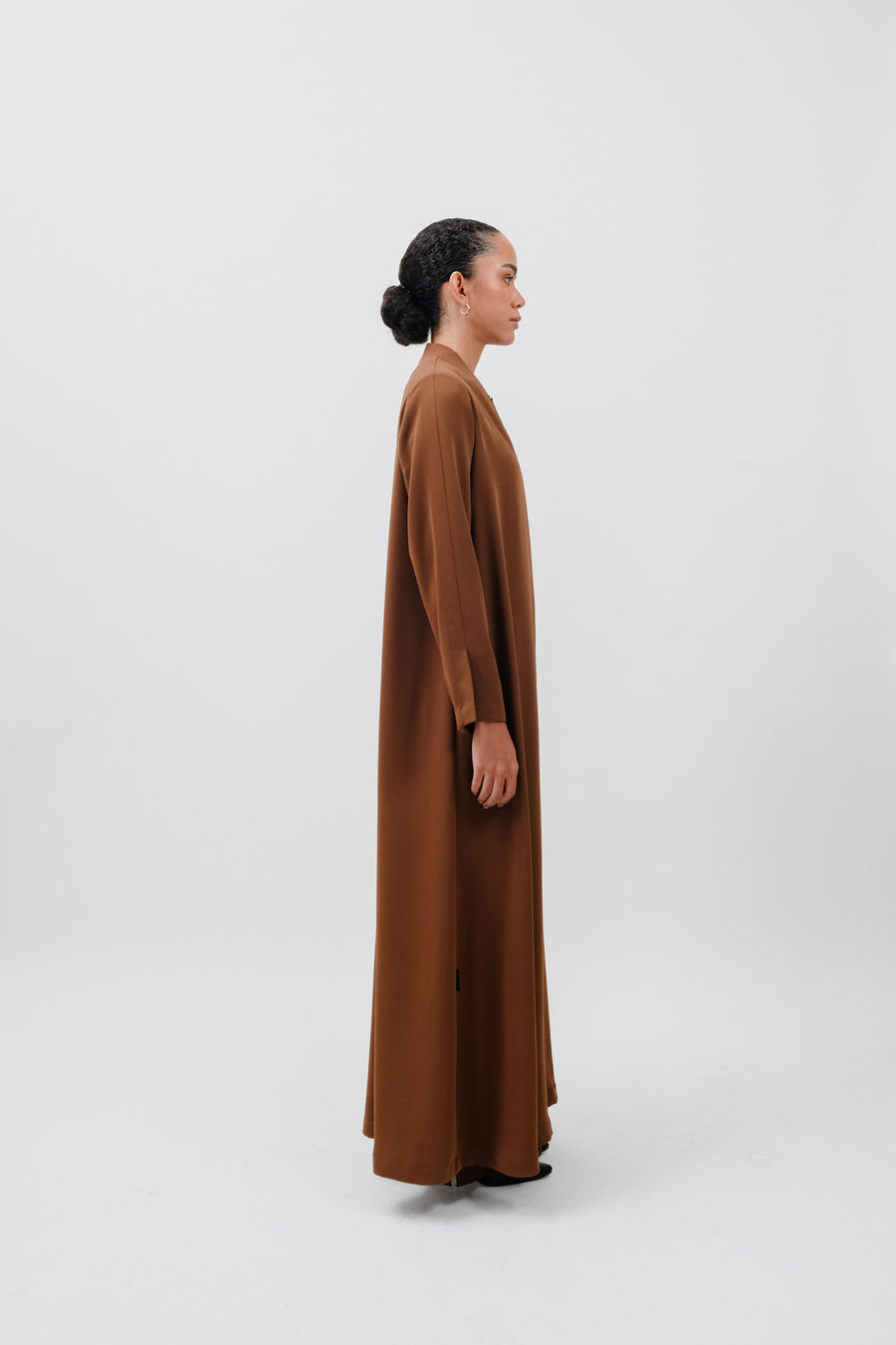 OFFSET SLIT ABAYA
