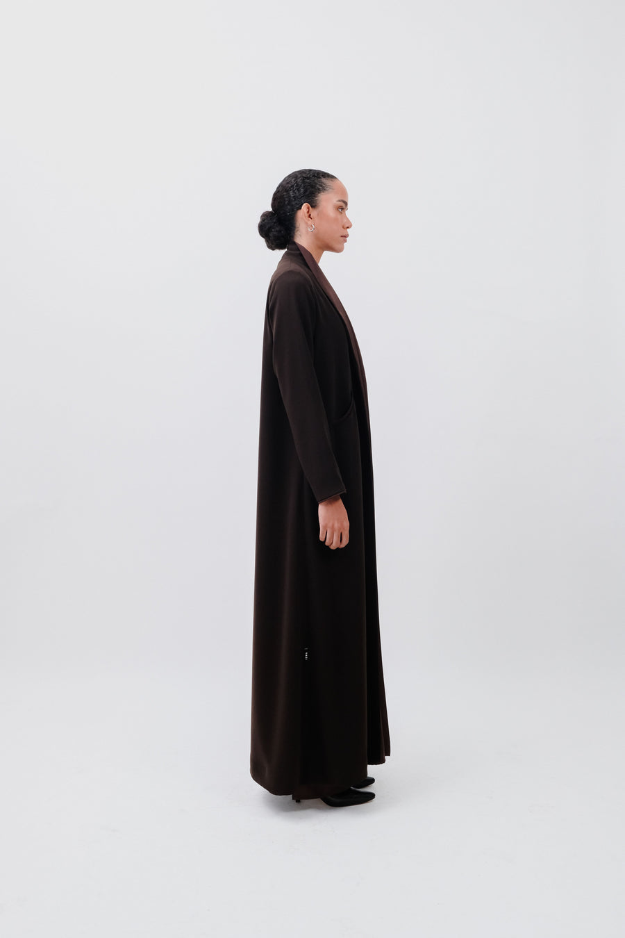 SILK ACCENT BLAZER ABAYA