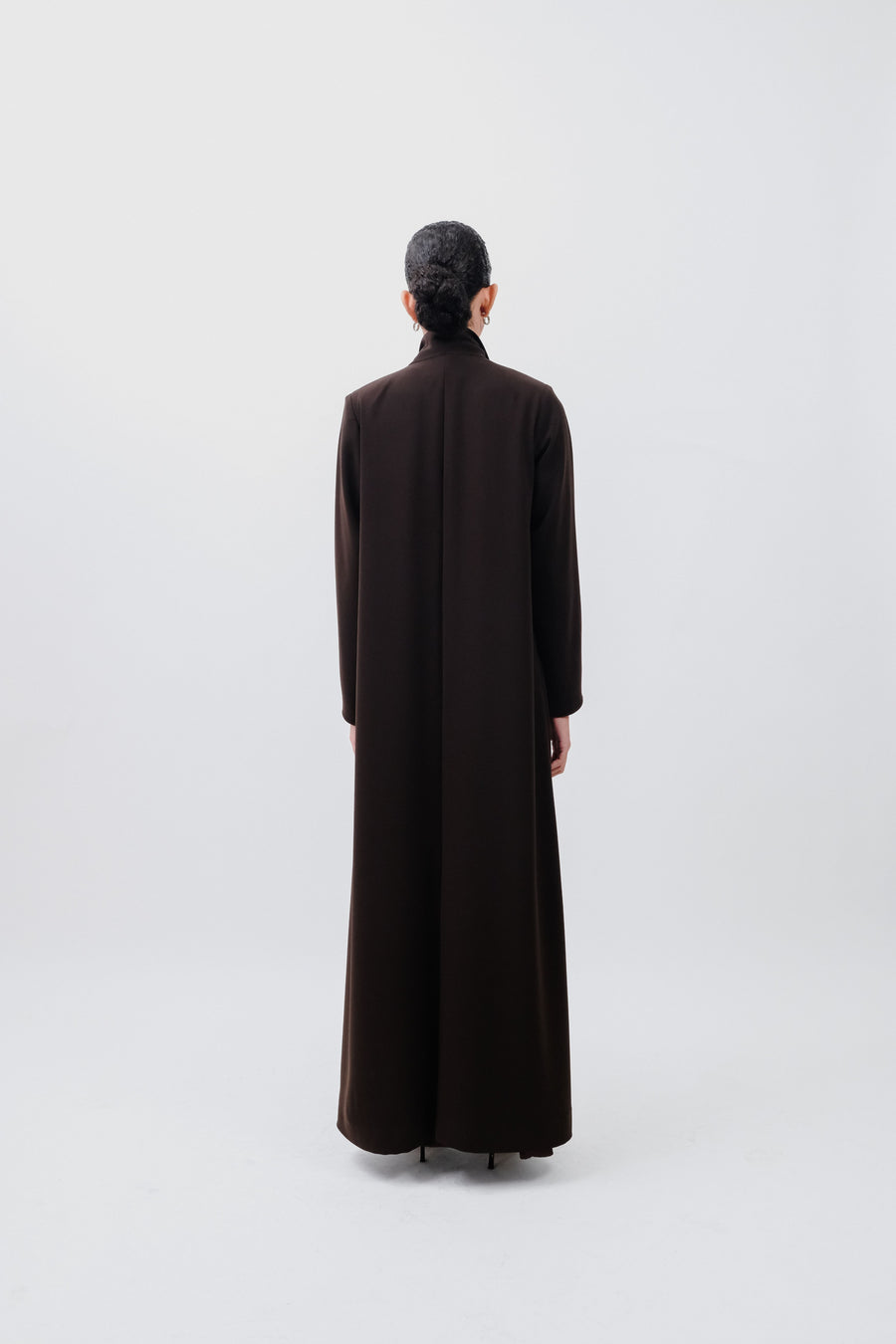 SILK ACCENT BLAZER ABAYA