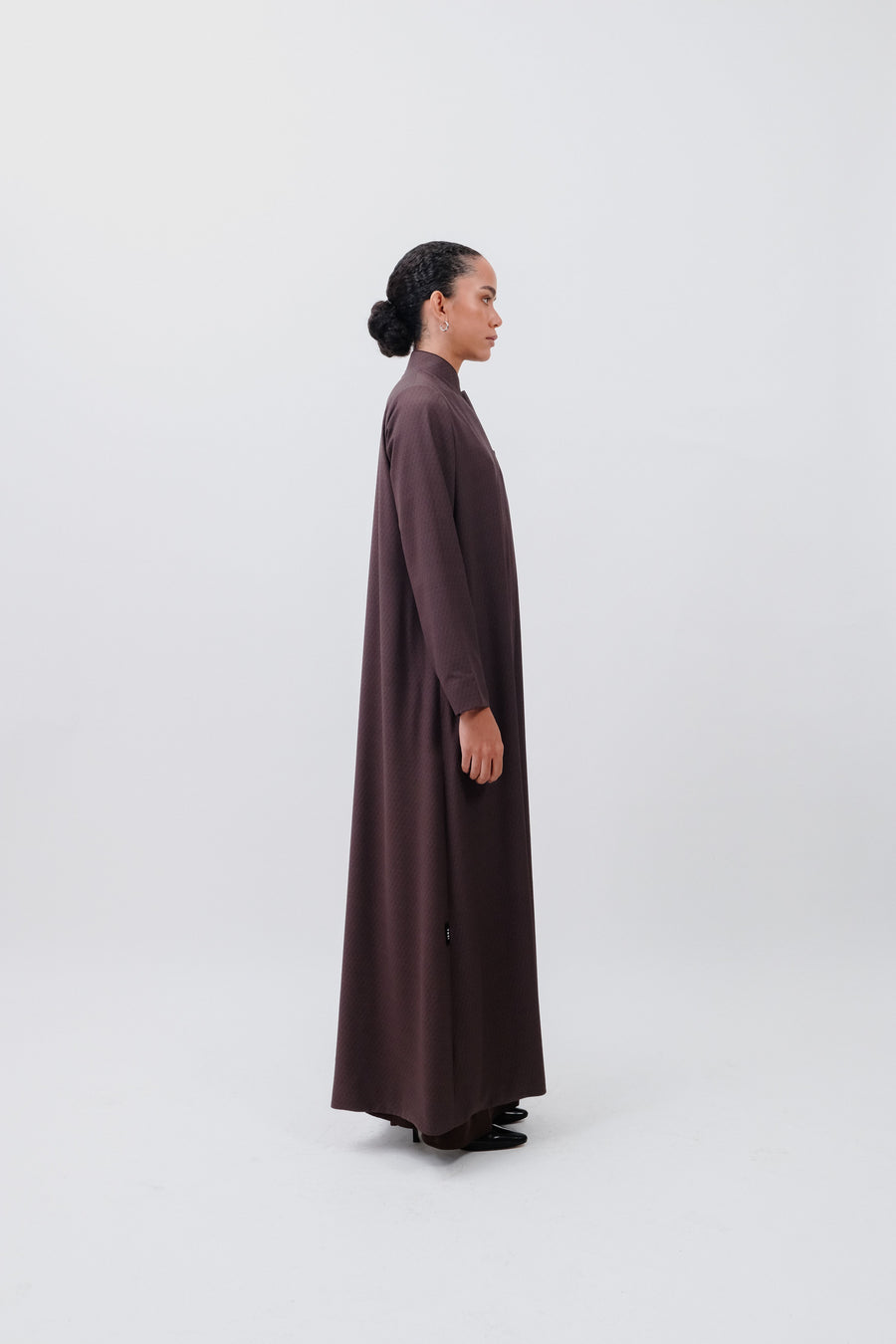 TWO-WAY TRZI ZIPPER ABAYA