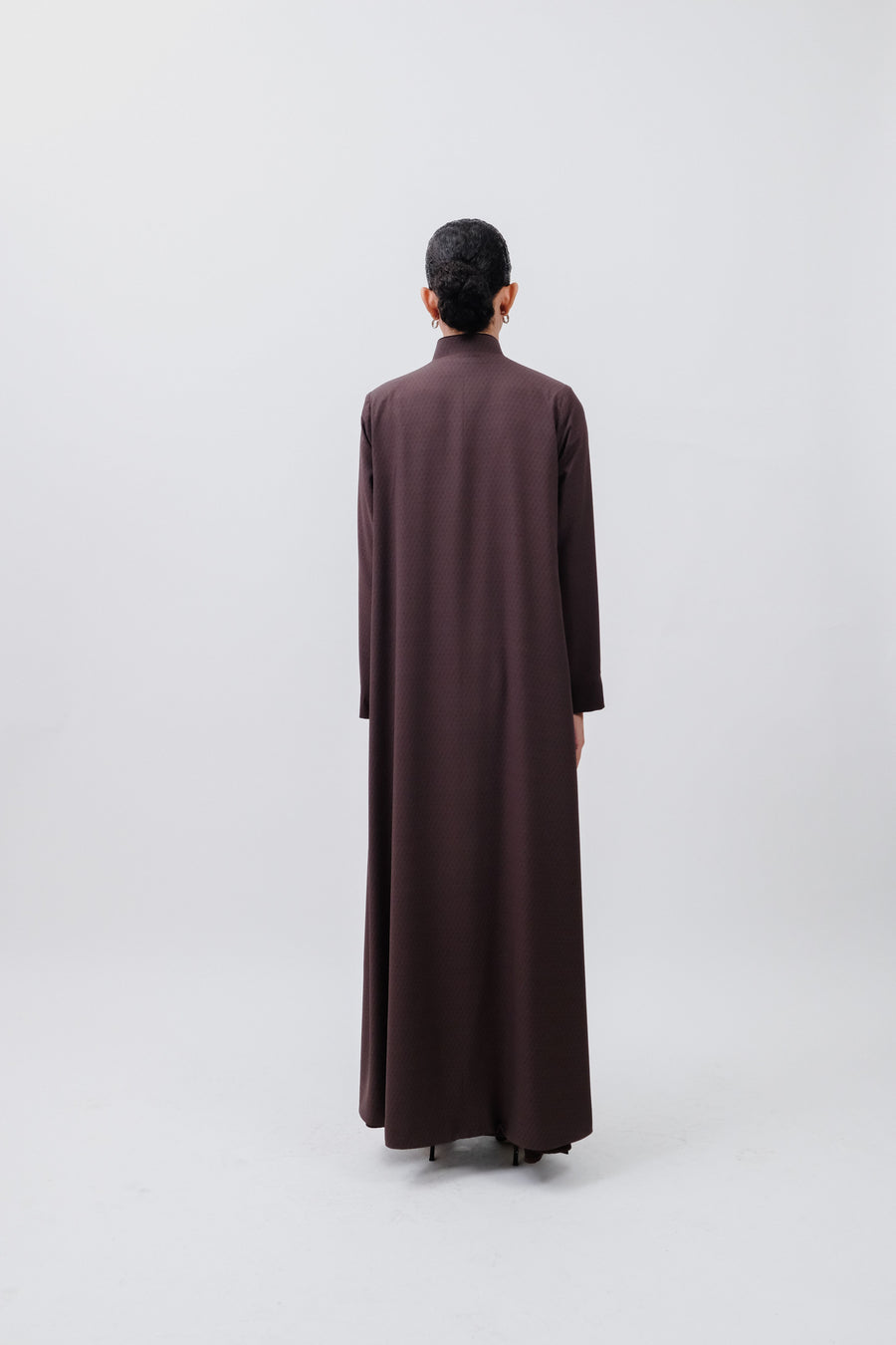TWO-WAY TRZI ZIPPER ABAYA