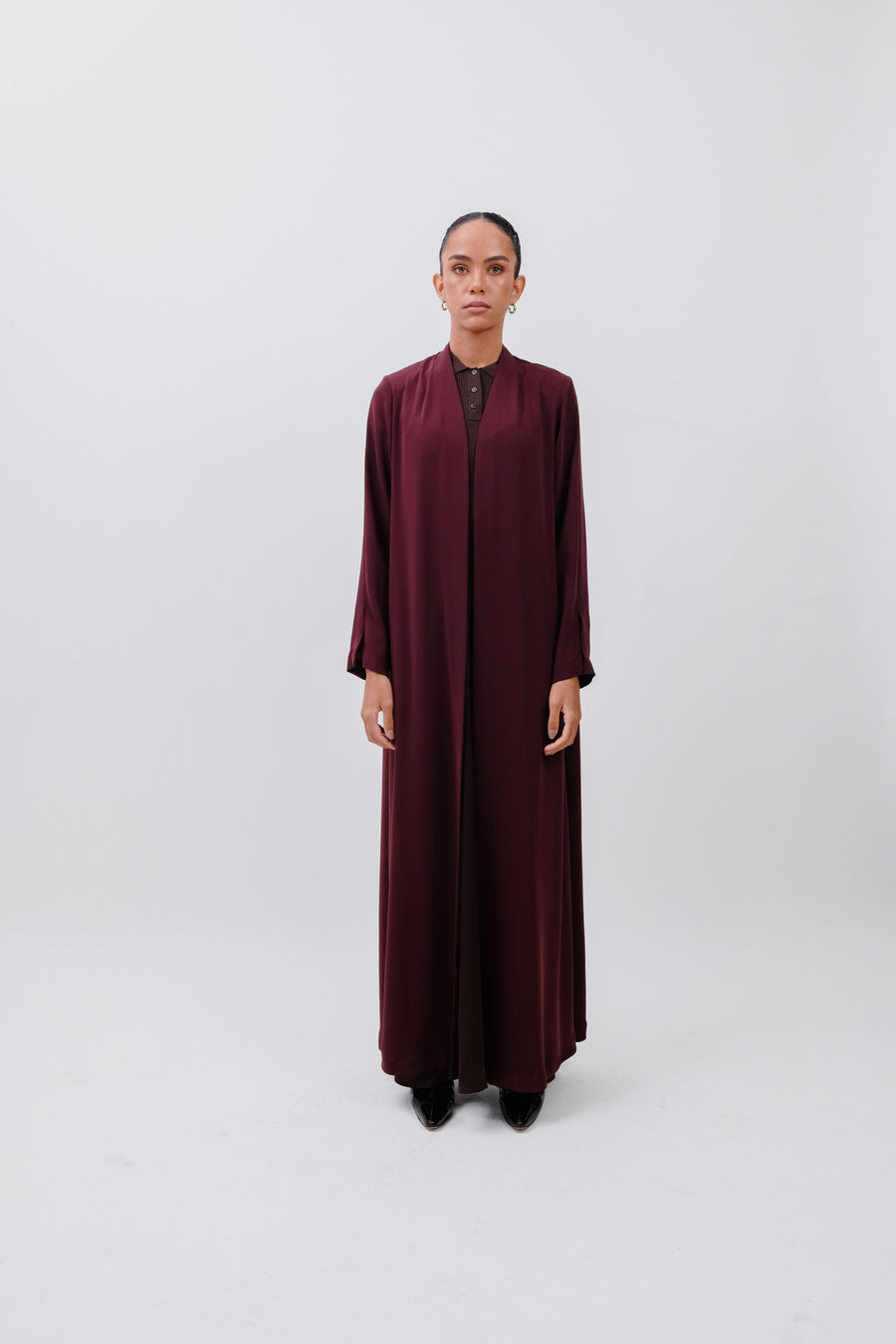 OFFSET SLIT ABAYA
