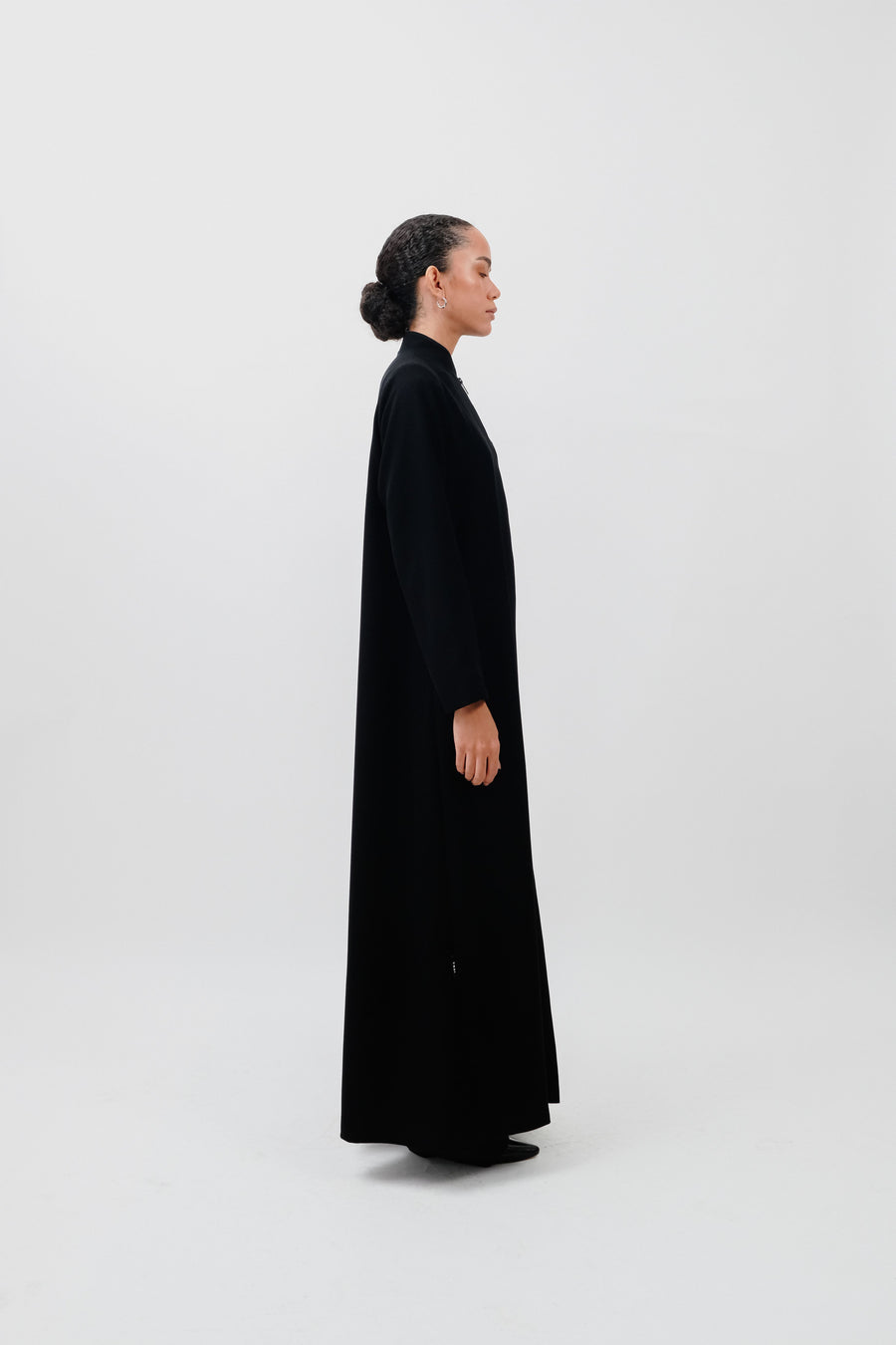 TWO-WAY TRZI ZIPPER ABAYA