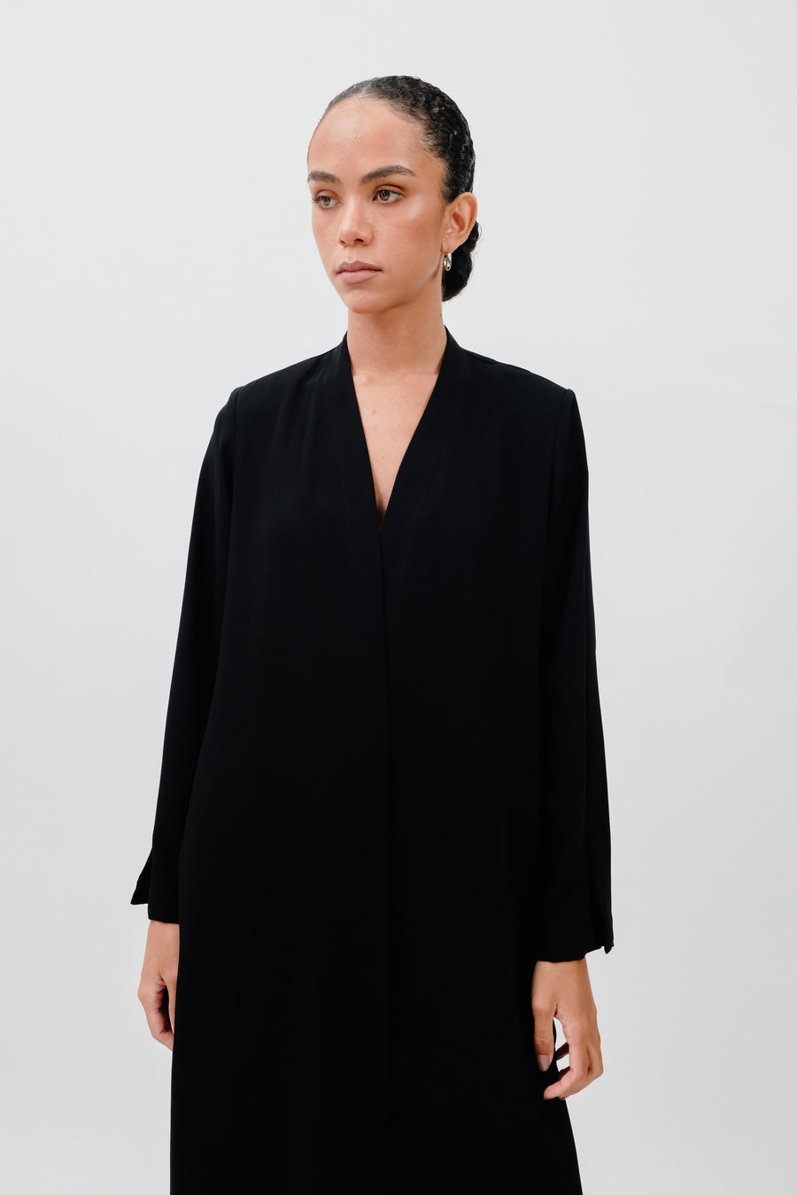 OFFSET SLIT ABAYA
