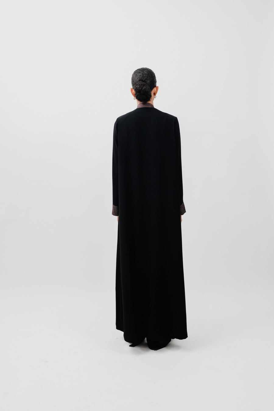 THE FINGERPRINT TIE ABAYA