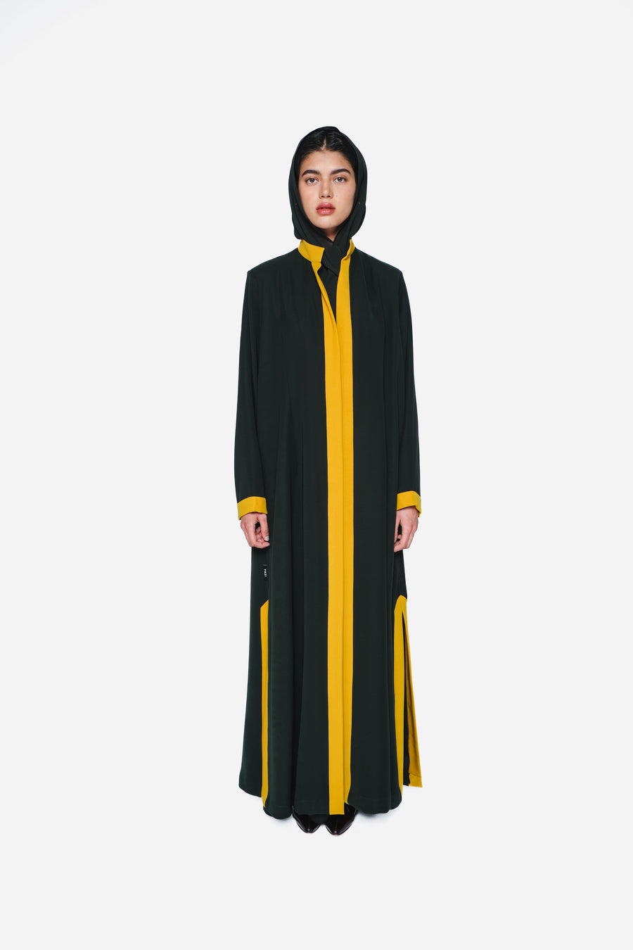 CONTRAST PANEL ABAYA