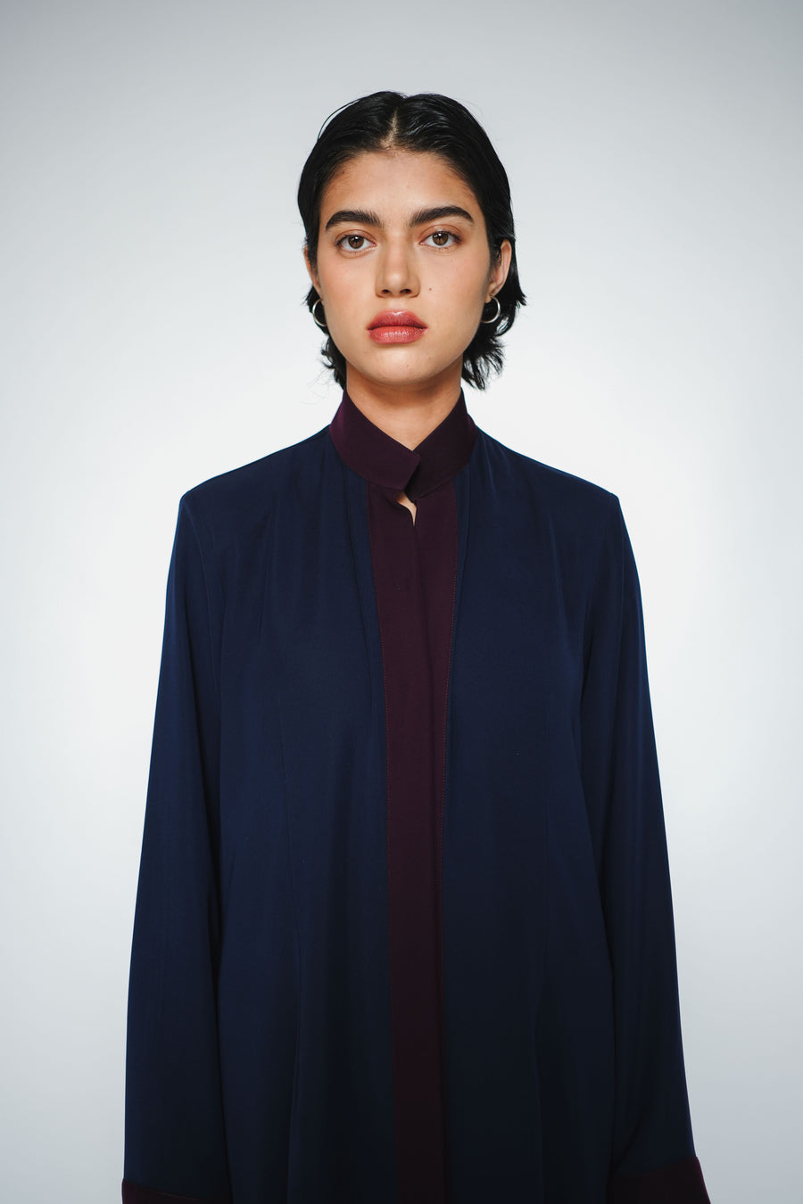 CONTRAST PANEL ABAYA