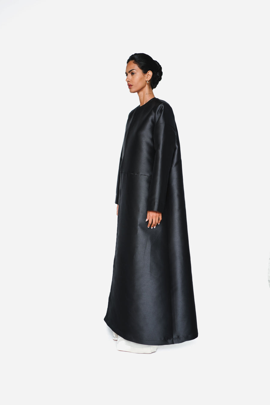 TAFFETA A-CUT ABAYA