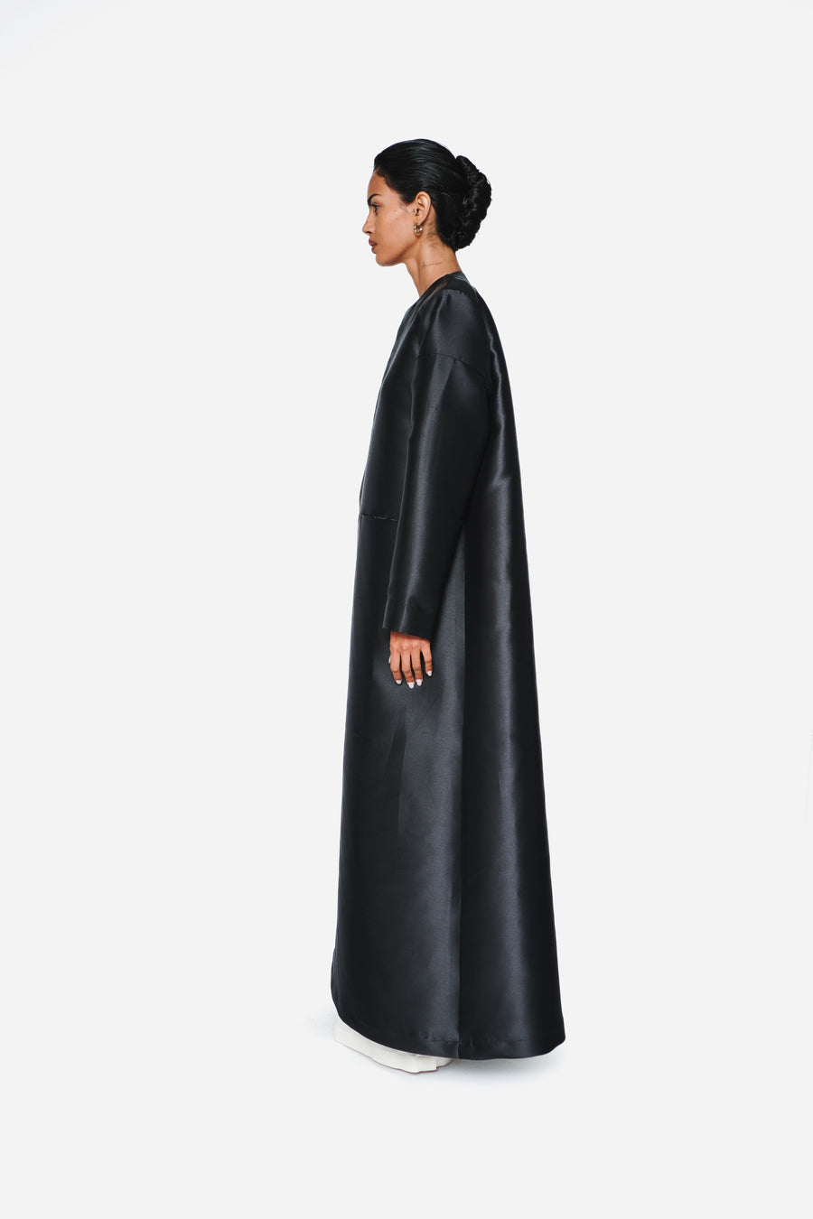 TAFFETA A-CUT ABAYA