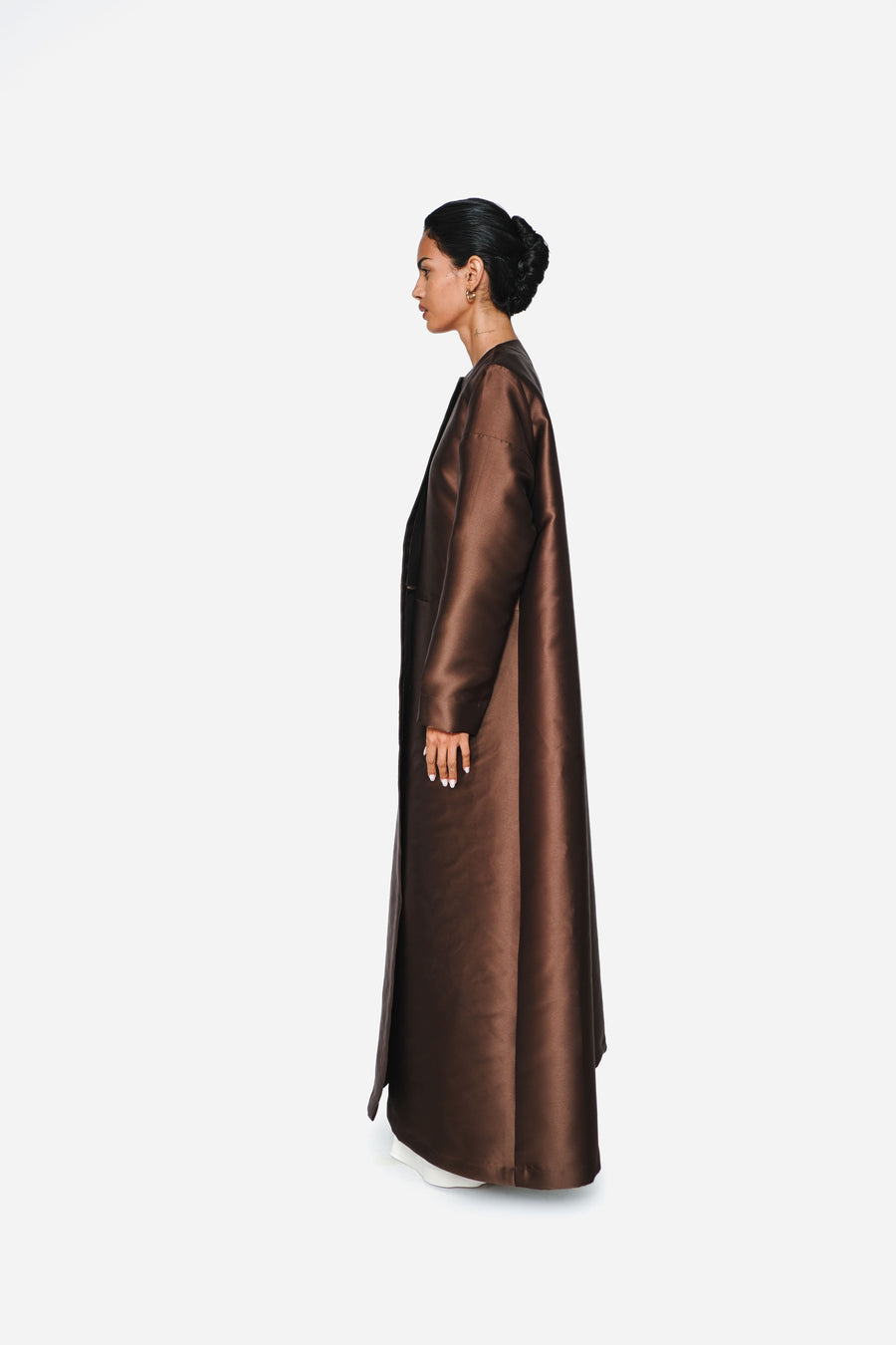 TAFFETA A-CUT ABAYA