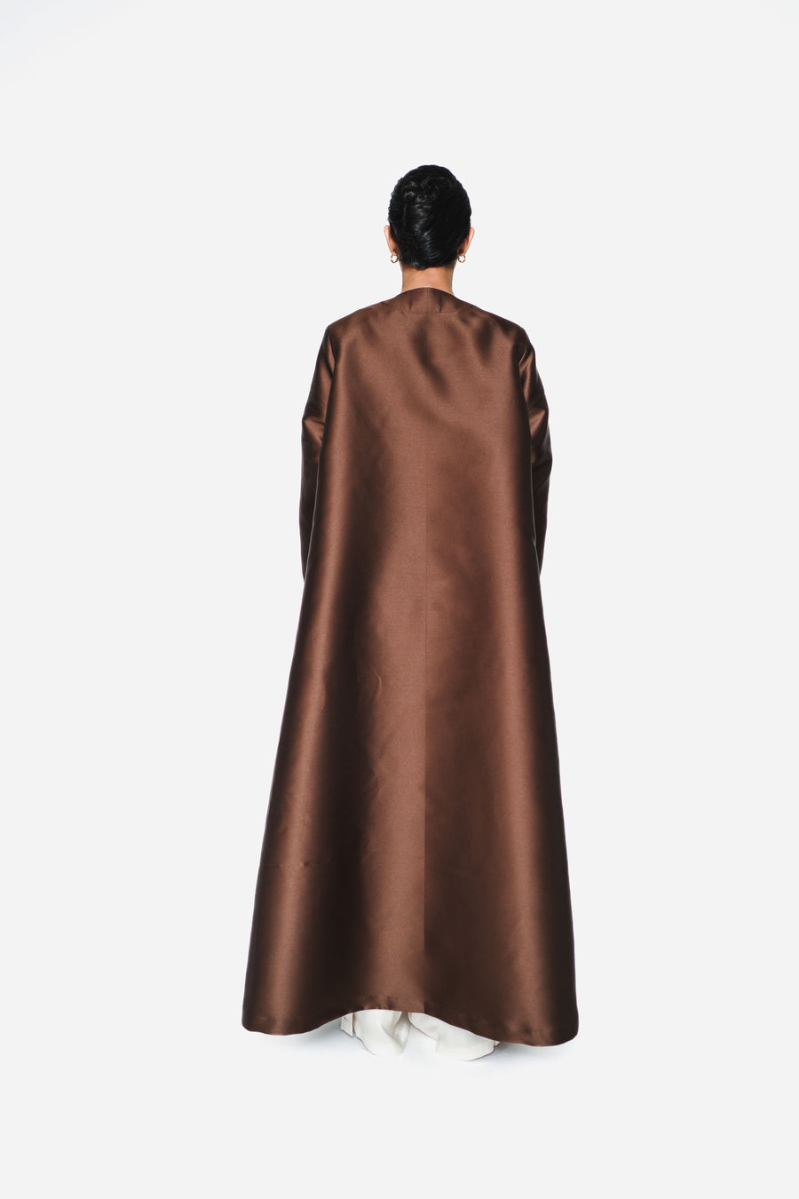 TAFFETA A-CUT ABAYA