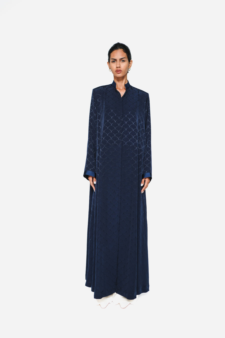 INVERTED SEMI-CIRCLE ABAYA