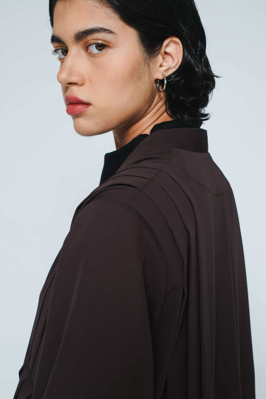 KNIFE PLEAT ABAYA