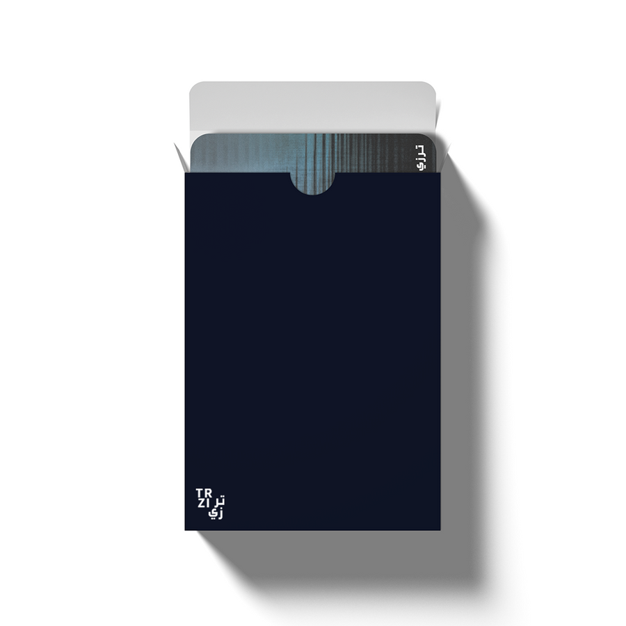 PLAYING CARDS IN BLUE GREY